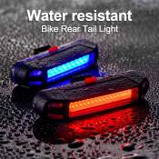 Waterproof USB Rechargeable Bike Rear Light by UNI ACE