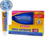 PURE AID Triple Antibiotic Ointment + Pain Relief 9.4g