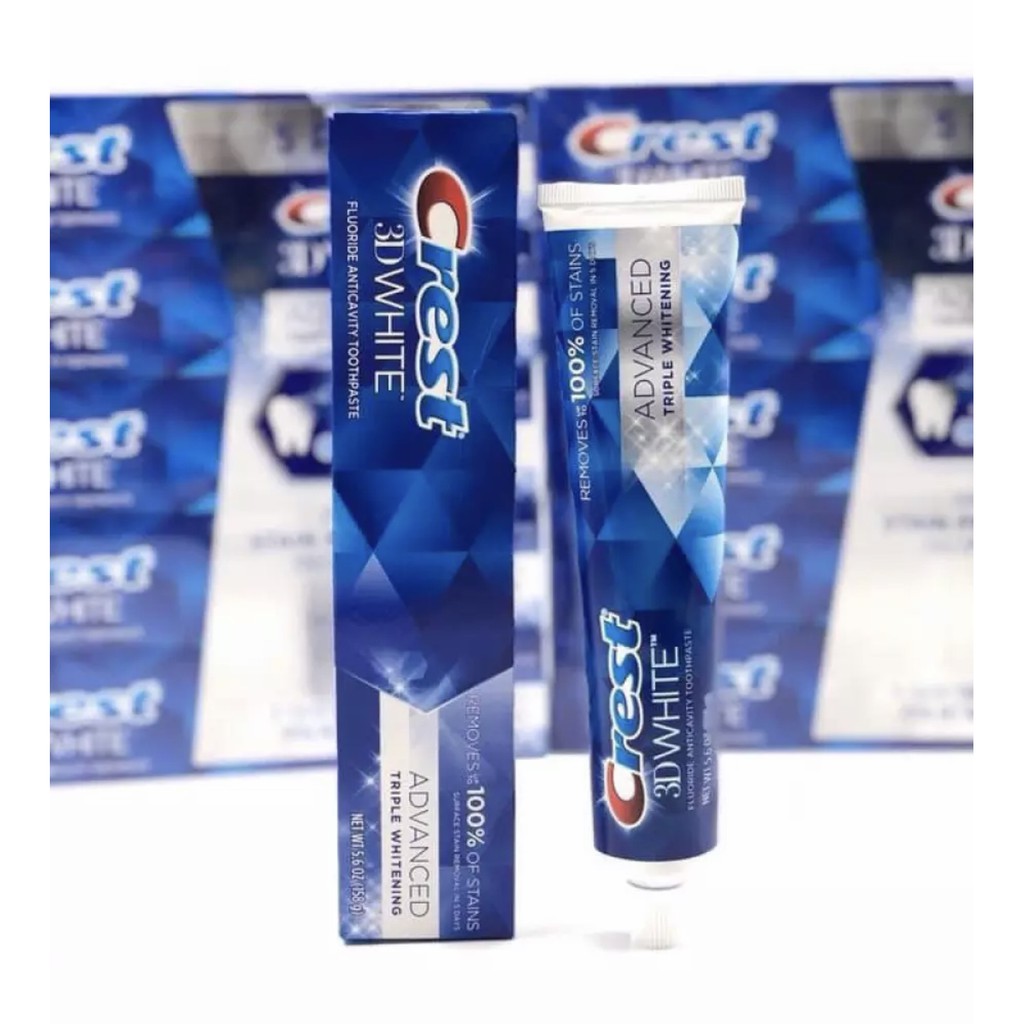 crest 3d white advanced triple whitening toothpaste reviews