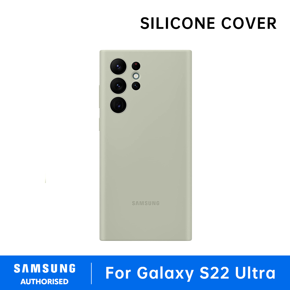 Samsung Official Original Silicone Case Protection Cover For Galaxy S22 Ultra S22Ultra 5G SM-S908B Mobile Phone Housings Cases