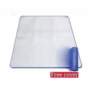 Sandless Beach Mat with Aluminum Foil, by 