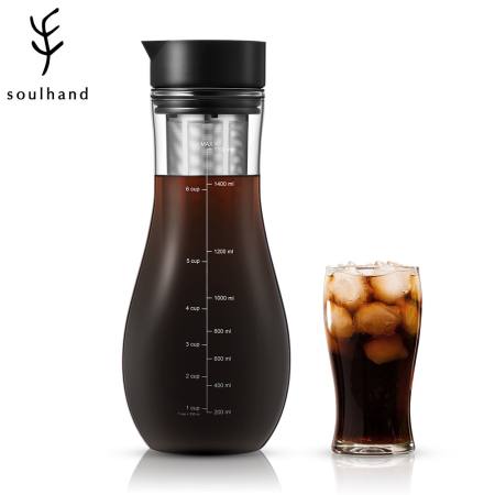 Soulhand Cold Brew Coffee Maker with Stainless Steel Filter