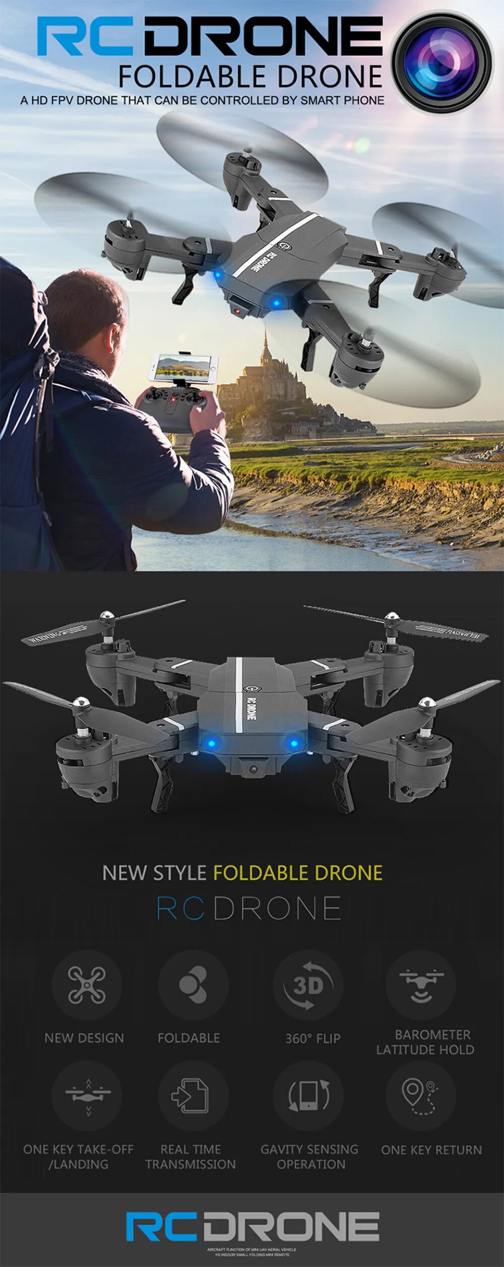 8807 foldable hot sale uavs app