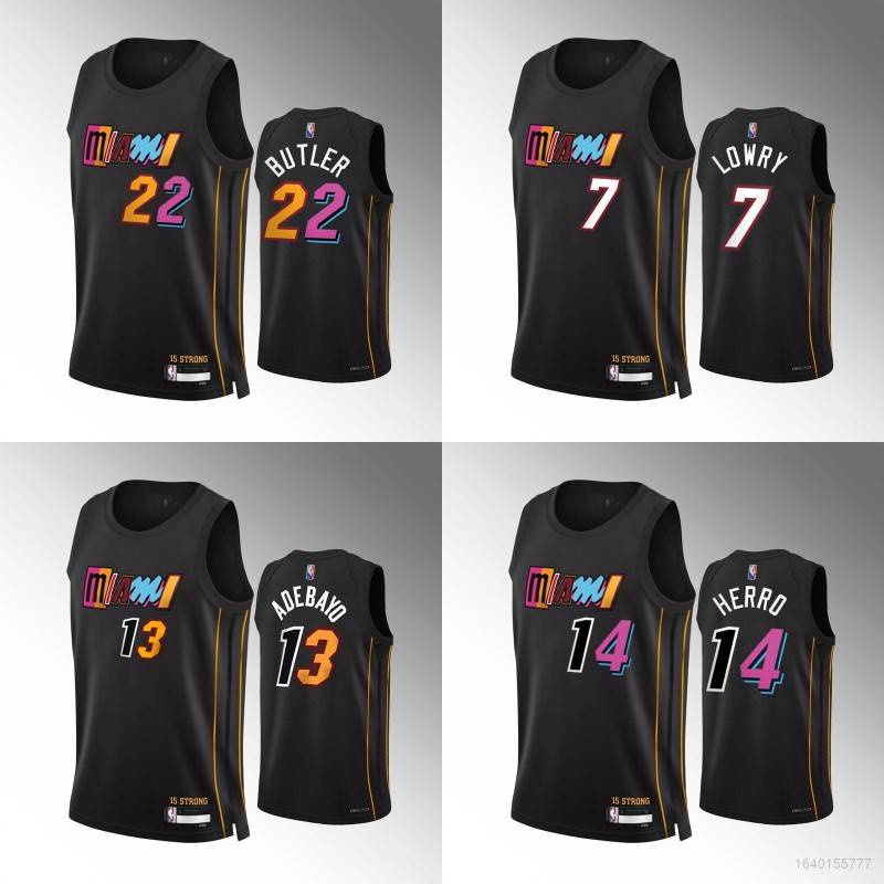 Bam Ado Miami Heat Jersey Nike – Classic Authentics