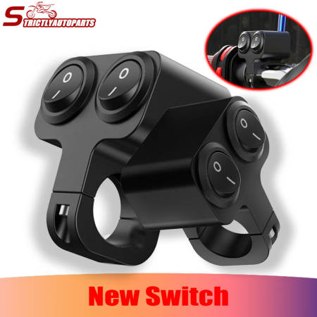 Motorcycle Switch Motorcycle Handlebar Double Button Switch