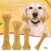 Dog Chew Bones for Teething - Cowhide Chewing Toy