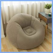 Lazy single bean bag sofa bed for bedroom or balcony