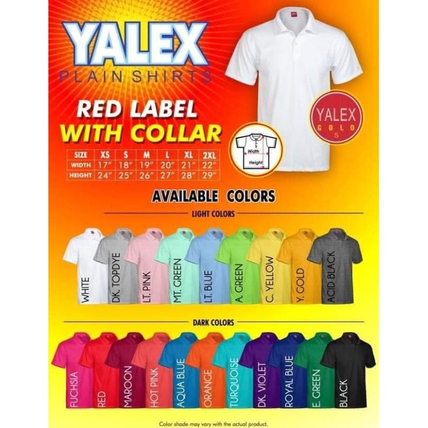 yalex t shirt price divisoria