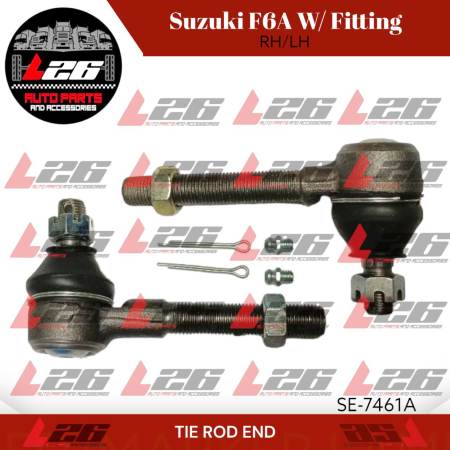 Suzuki F6A Tie Rod End Set with Fitting SE-7461A