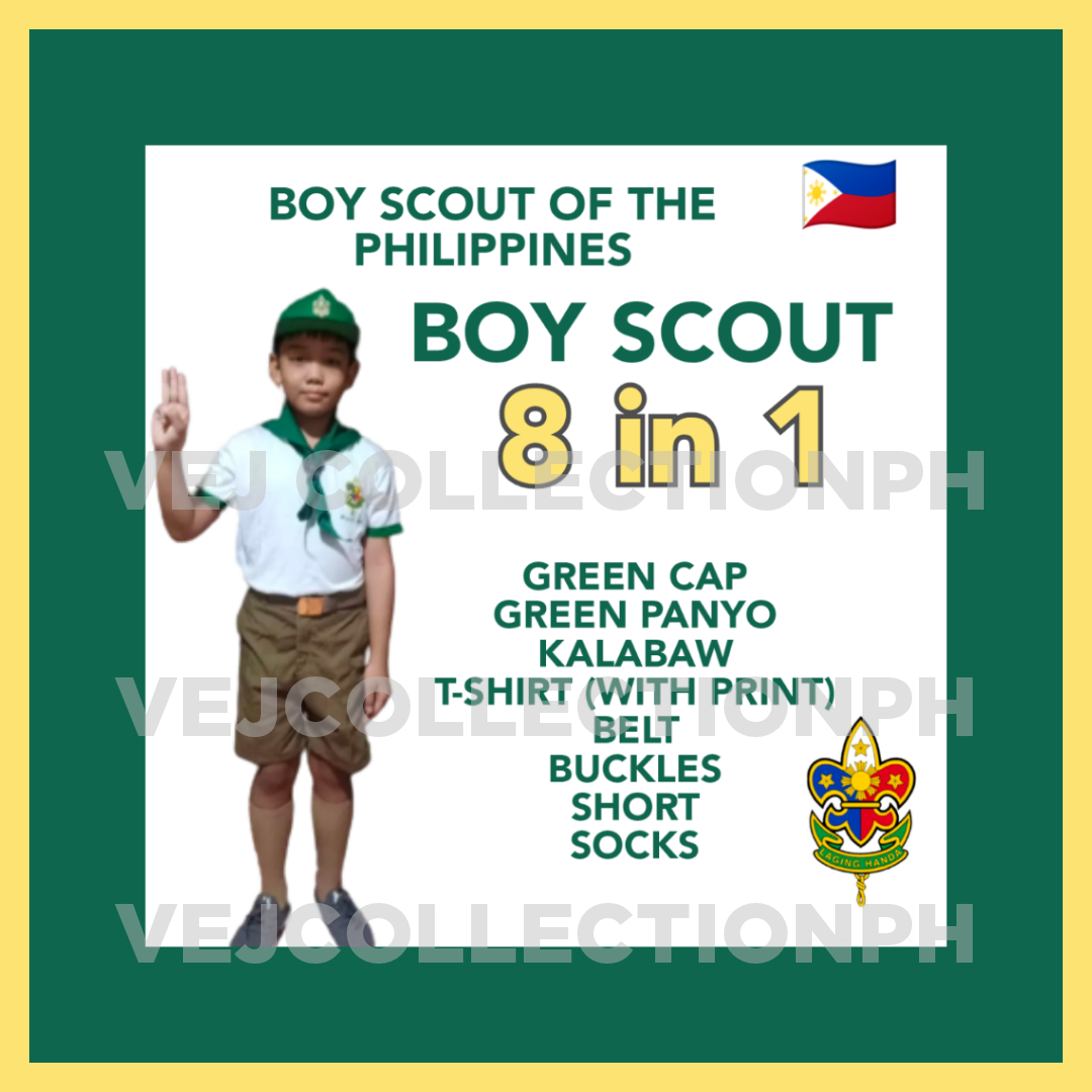 Scouting Uniform BSP Boy Scout Set ( 6 in 1)