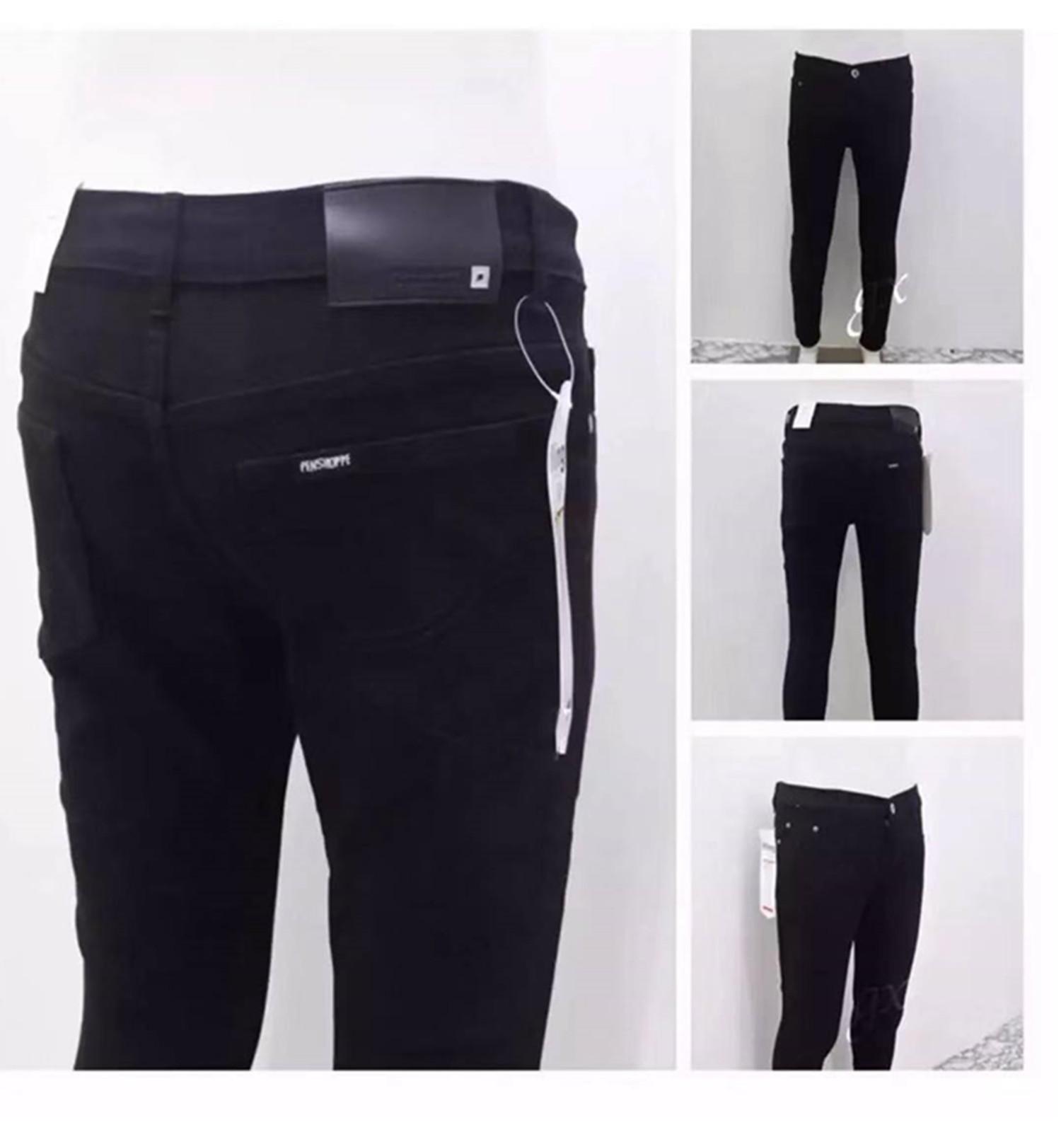 SK Fashion Men's Stretchable Skinny Black Jeans