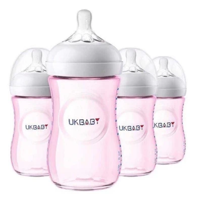 UKBABY PP Natural Feeding Bottle 9 Oz (1)