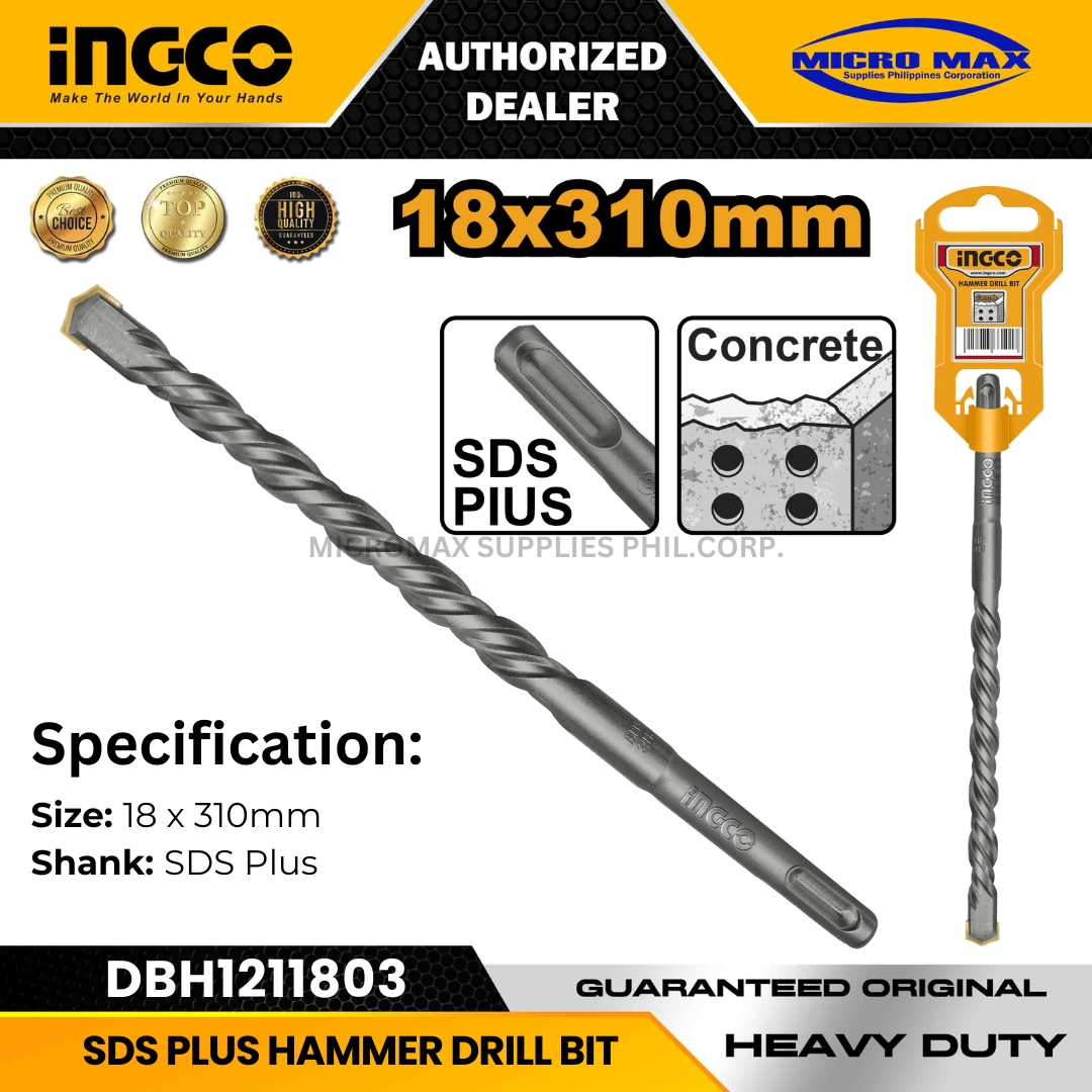 Rotary Hammer Drill Bit, Masonry Drill Bits Cross High Hardness