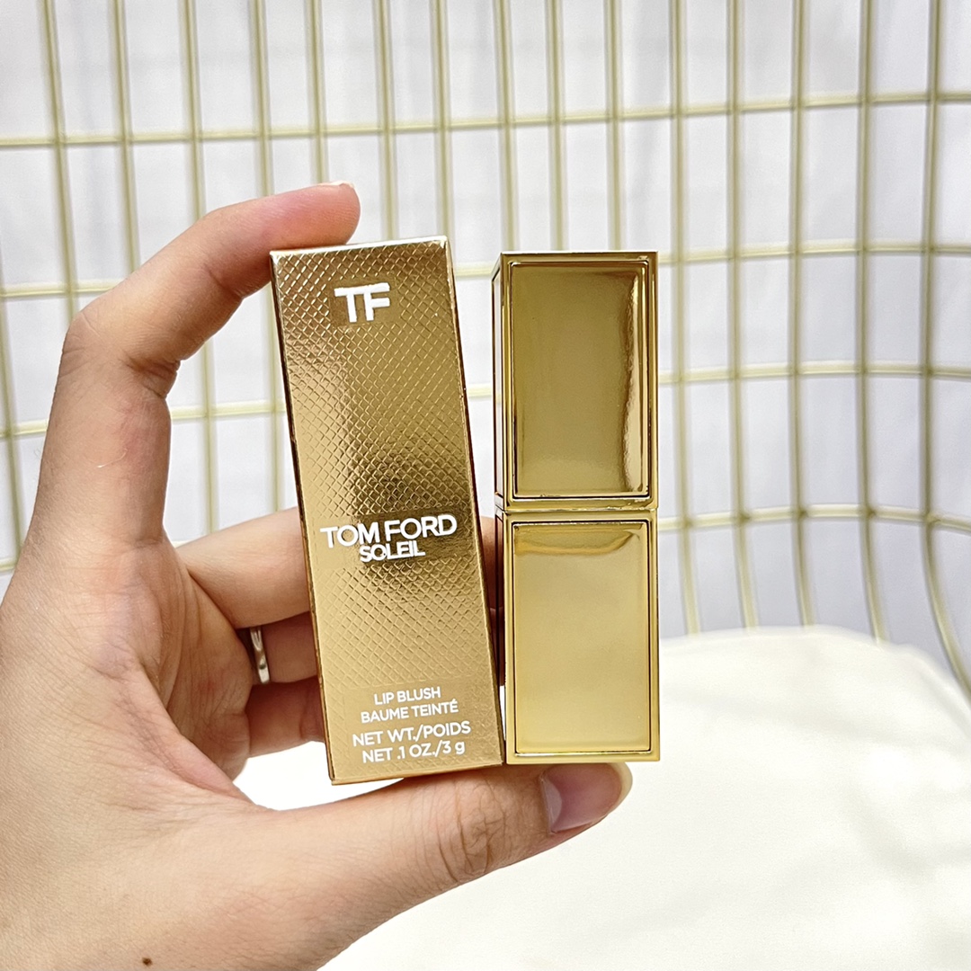 24K Gold Foil Limited Edition Tom Ford TF Brilliant Gilt Color Changing Lip  Balm | Lazada PH
