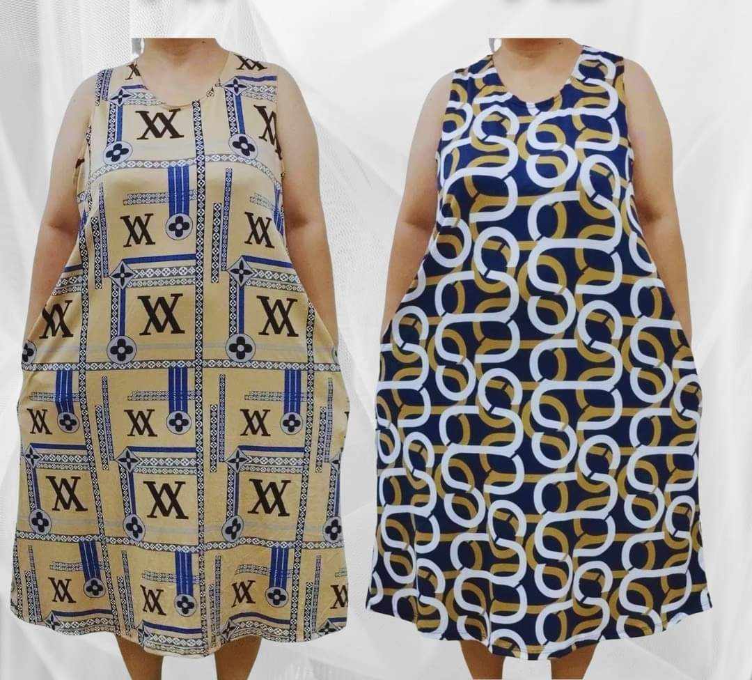 PLUS SIZE SANDO FLOWY MAXI DRESS UP TO 4XL