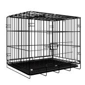 Collapsible Heavy Duty Dog Cage with Poop Tray