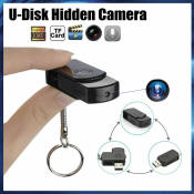 U-Disk Hidden Camera with USB Microphone and HD 1080P Cam