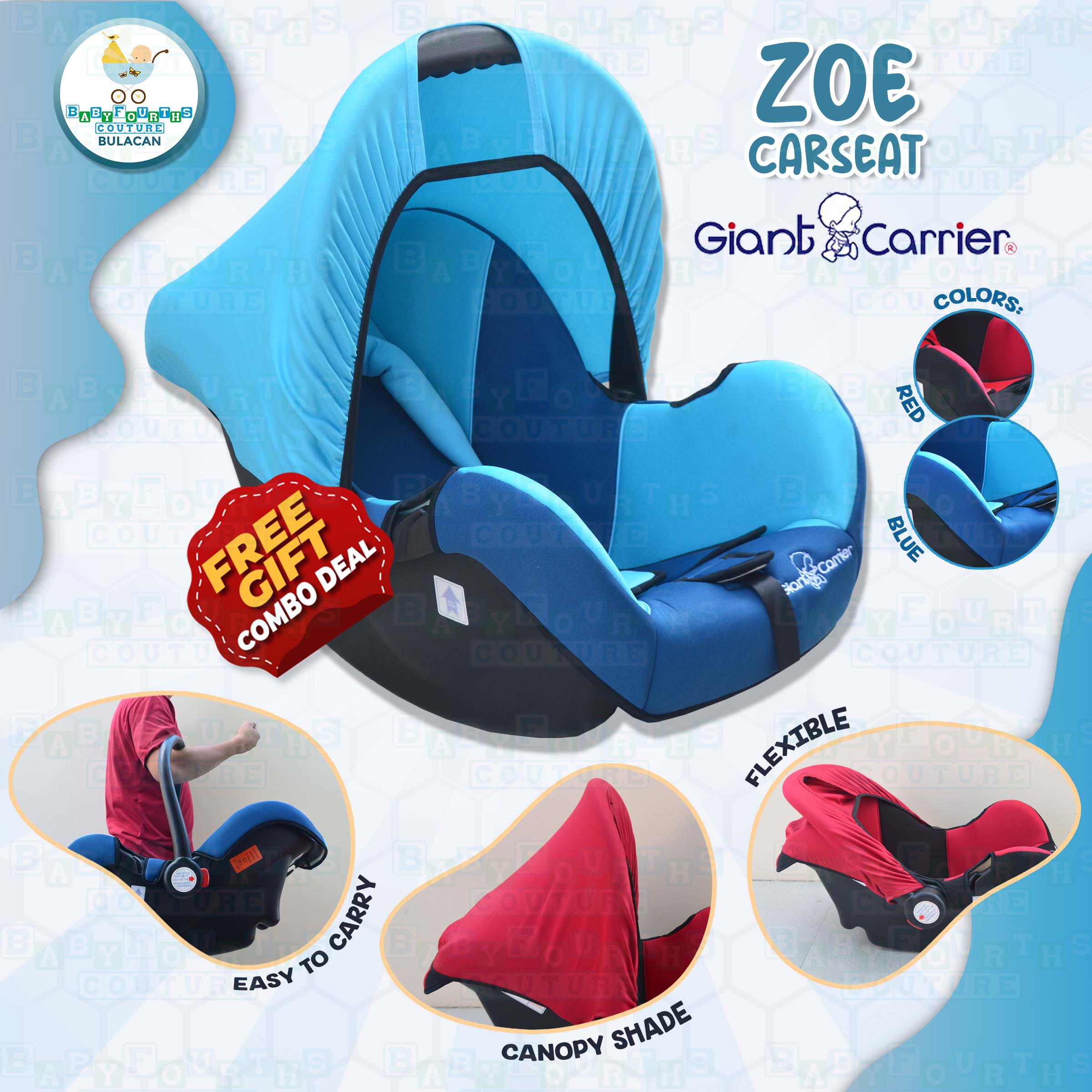 Giant carrier hotsell car seat price