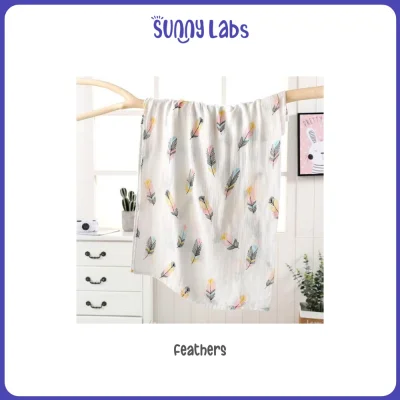 Sunny Labs So Snuggly™ Muslin Swaddle - 70% Bamboo + 30% Cotton (Baby Swaddle Receiving Blanket) (8)