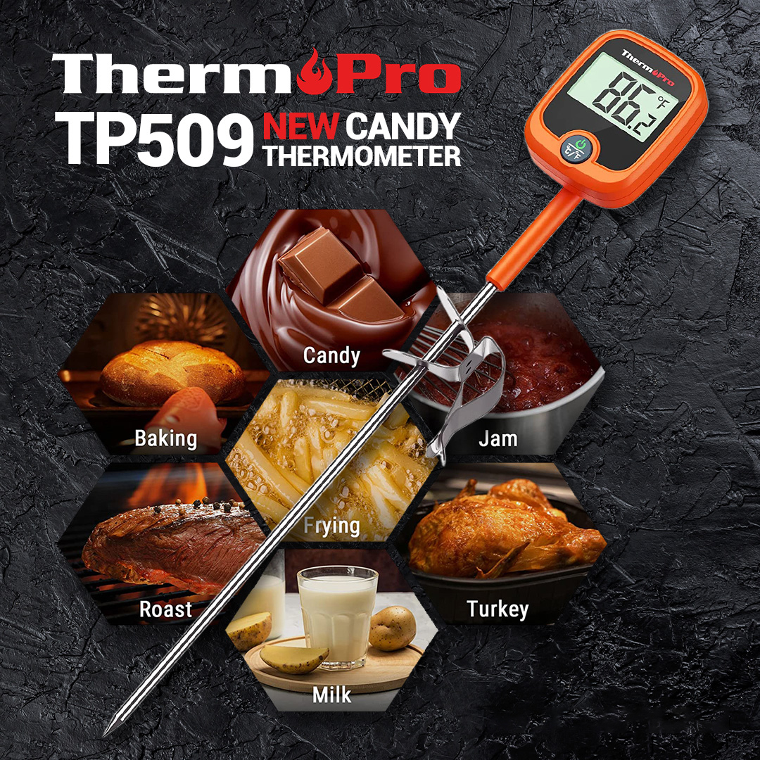 ThermoPro TP509 Fast Reading Backlit Candy Sugar Making Digital