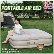 Portable Air Bed with Automatic Built-in Pump for Camping