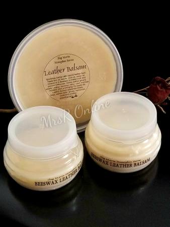 "Leather Balsam: Waterproof & Preserve with Beeswax - Ilog Maria"