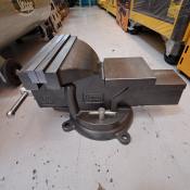 HOTECHE Bench Vice Swivel Base with Anvil 8" Inch