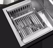 Stainless Steel Sink Drainer Rack - Adjustable and Expandable