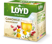 Loyd CAMOMILE and ROSEHIP 2gm*20Teabags