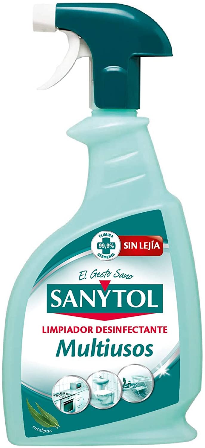 Multi-Purpose Disinfectant Wipes - Eucalyptus - Sanytol
