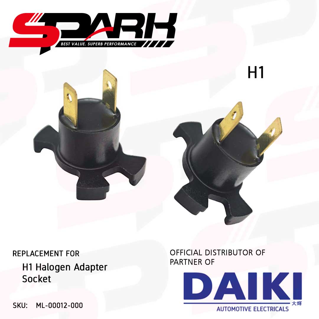 X AUTOHAUX Headlight Headlamp Bulb Socket Adapter B28V-51-0A3 B28V-51-0A3A for Mazda 3 2004-2009 Plastic Black (Set of 2