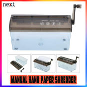 A4/A5 Manual Paper Shredder for Office and Home