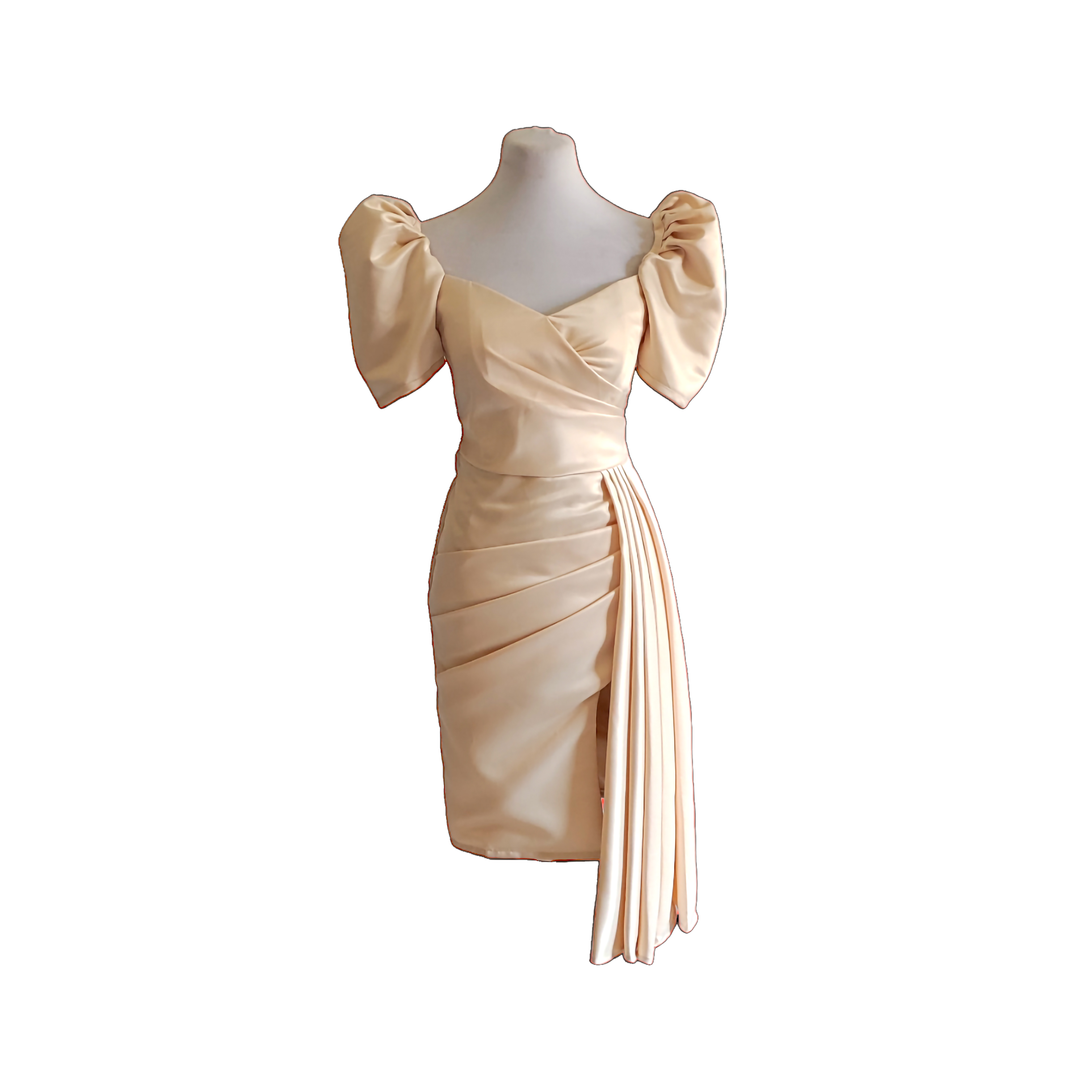 beige filipiniana dress MODERN FILIPINIANA ATTIRE