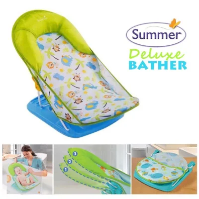 Lucky Boy Summer Infant Deluxe Baby Bather (Green) (2)