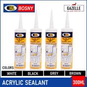 Bosny Acrylic Sealant B212 - Weatherproof Joint Crack Filler