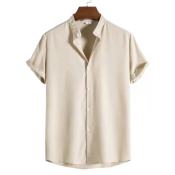 Chinese Collar Polo Shirt for Men by 