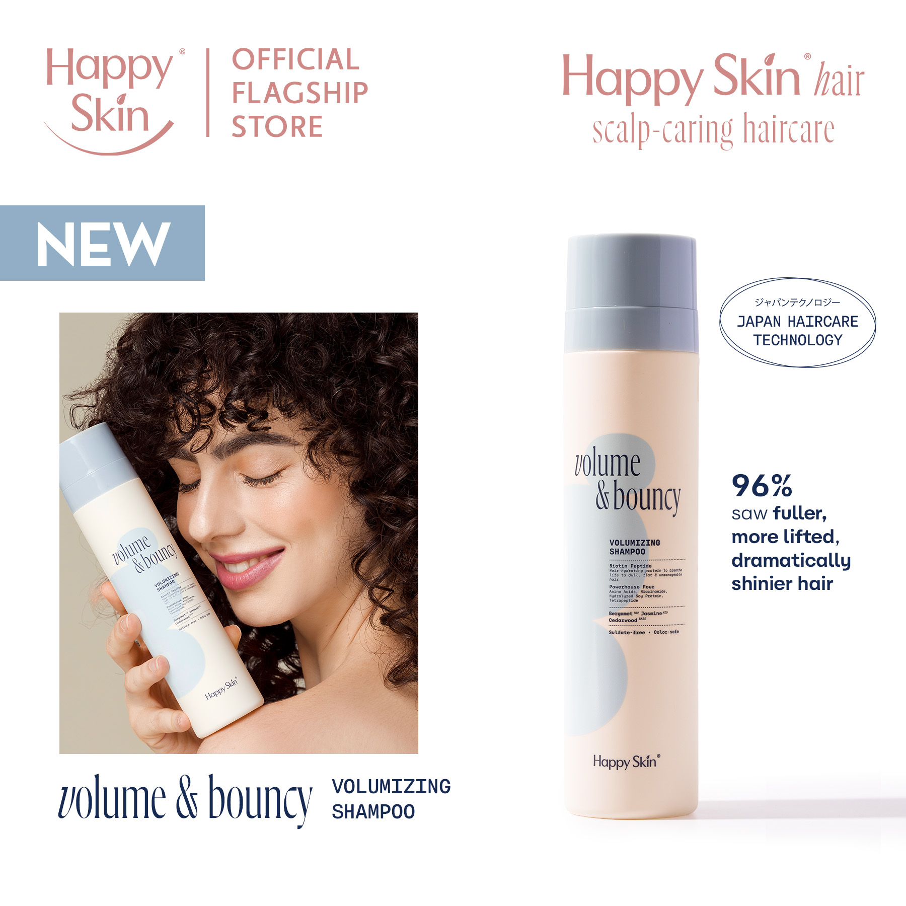 Discount on Happy Skin  shoes - SKU: Happy Skin Hair Volume & Bouncy Volumizing Shampoo