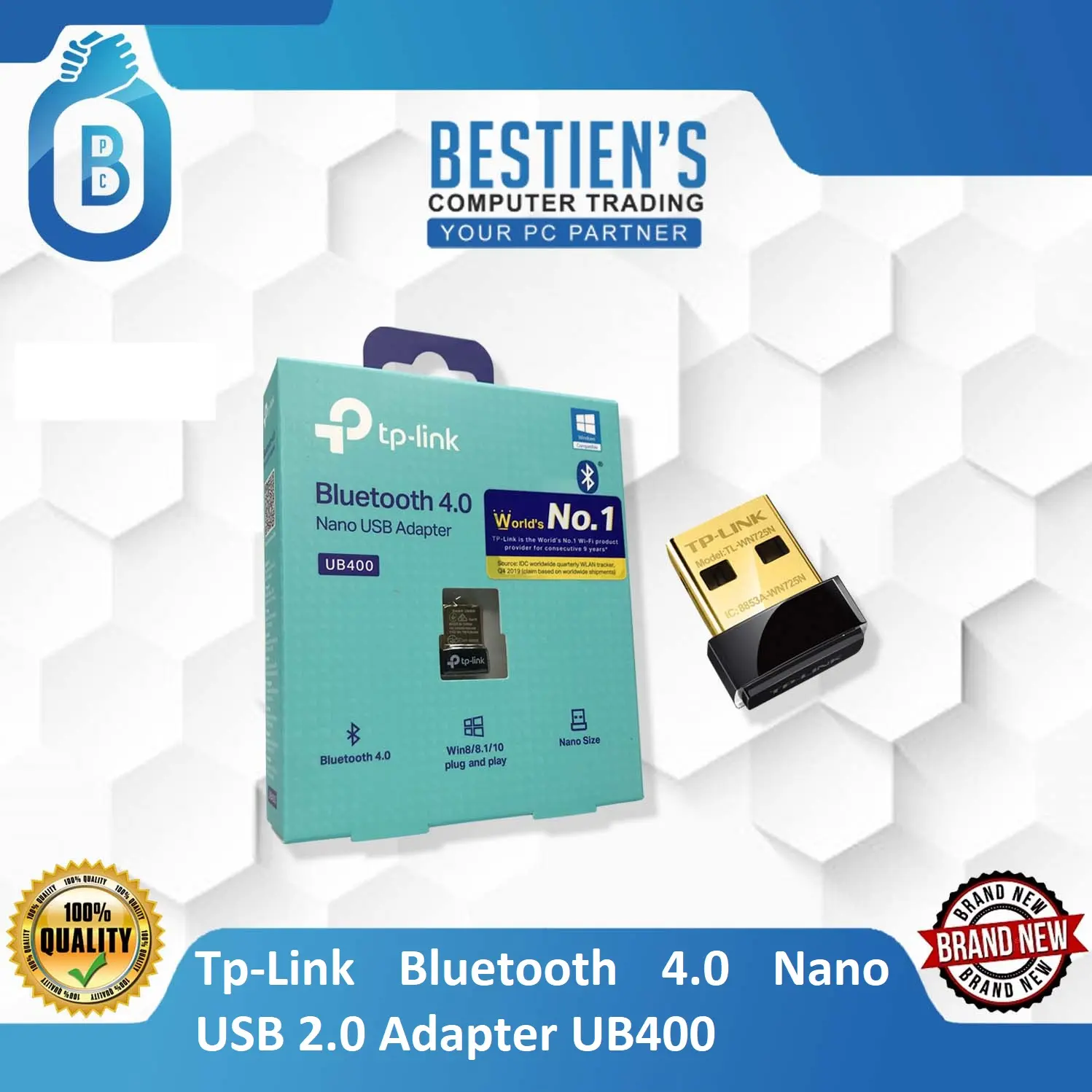 bluetooth 4.0 nano usb adapter ub400