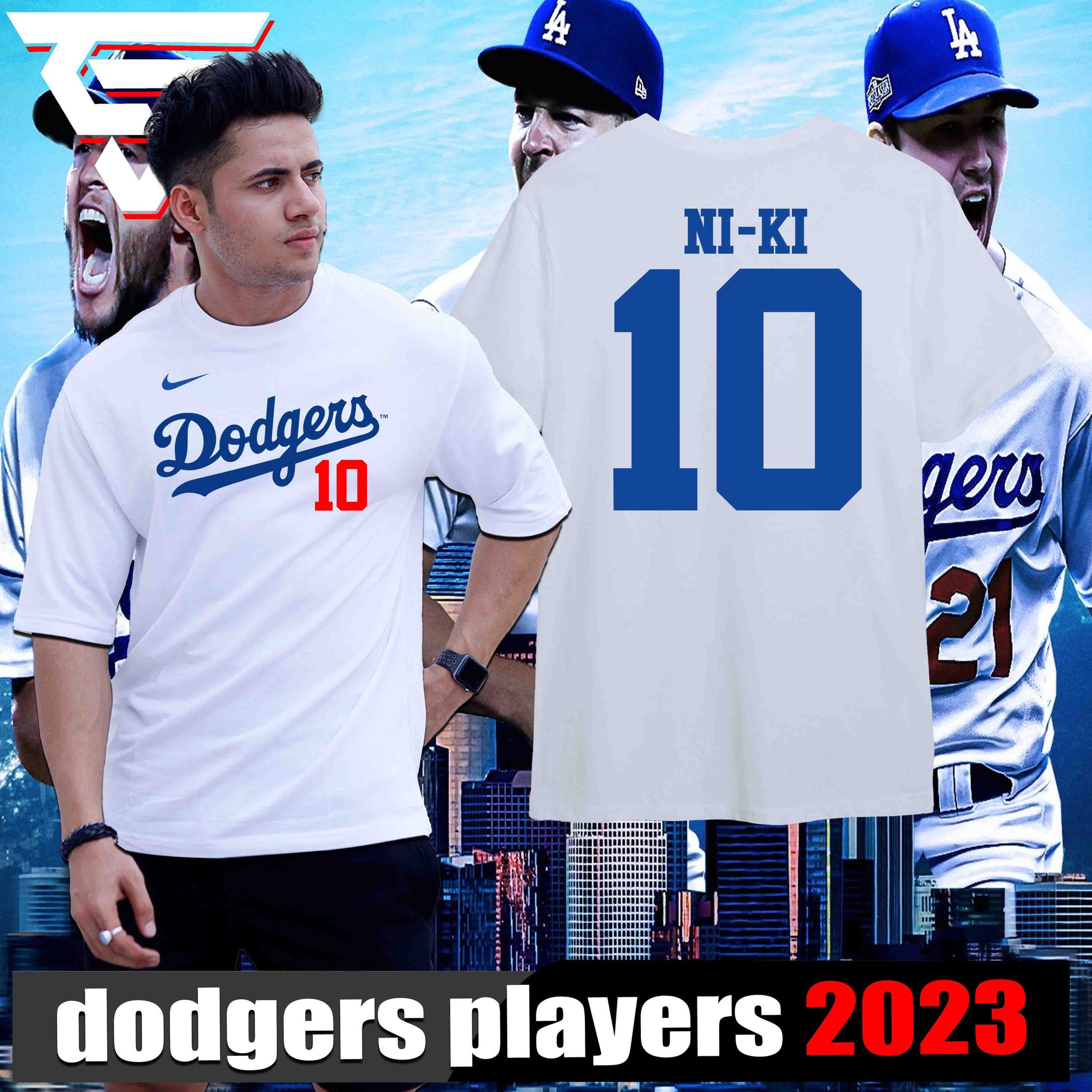 Bellinger 35 Los Angeles Dodgers 2020 Championship Golden Edition White  Jersey Inspired Style Polo Shirt All Over Print Shirt 3d T-shirt - Teeruto