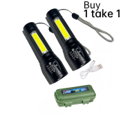 XPE + POLICE CREE Mini LED Flashlight: Buy 1 Get 1 Free
