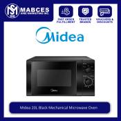 Midea Black Mechanical Microwave Oven 20L FP-61MMV020LMSM-B1