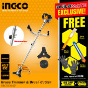 INGCO Gasoline Grass Trimmer and Brush Cutter by BUILDMATE