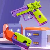 Genuine 3d Gravity Carrot Gun Kids Rob Knife Mini 1911 Cub Hand Grab Toy 3d gravity gun