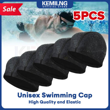 KEMILNG Elastic Fabric Swimming Cap