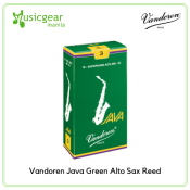 Vandoren Paris Java Green Alto Saxophone Reed