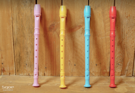 Flute Recorder Plastic Colorful