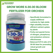 Bloom Boost Fertilizer for Orchids and Flowering Ornamentals