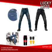 KOMINE Riding Jeans - Motorcycle Pants for Men and Women