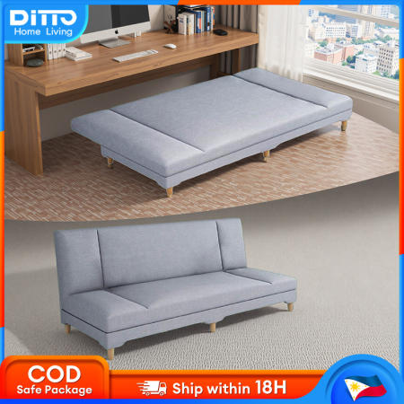 Ditto Foldable Sofa Bed lazy sofa bed 120/150/200cm living room folding sofa with Foam