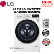 LG FV1207S5W  7.0 kg. Inverter Front Load Washing Machine